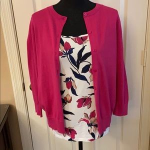 Ann Taylor Tank and 3/4 length sleeved sweater